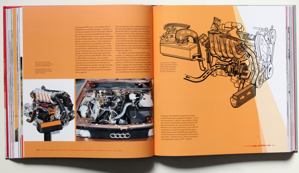 Blick in die quattro-Technik - Buch "Audi quattro"