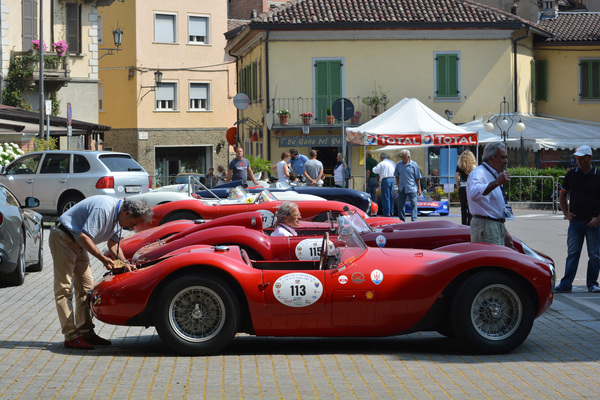 View of the paddock - impressions of the Vernasca Silver Flag 2014 hill climb