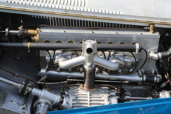A look under the hood of the Bugatti 35 B - Swiss Classic World Lucerne 2023