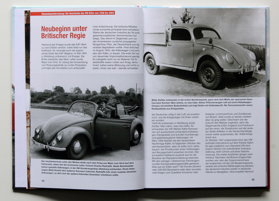 Bild Blick zurück zu den Anfängen - Buch "VW 1302/103 - die Evolution der Super-Käfer"
