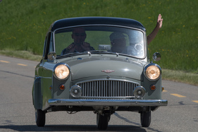 Bond Minicar (1970) - Mirco Cars zu Besuch am GP Mutschellen 2018