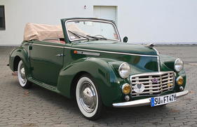 Bild Boneschi Fiat 1100 Cabriolimousine (1947) - als Lot 368 an der Bonhams Versteigerung in London Olympia am 7. Dezember 2016