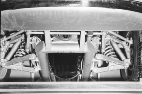 Borgward 1500 RS Coupé (1953) - Internationale Automobilausstellung (IAA) in Frankfurt 1953 - Vorderradaufhängung