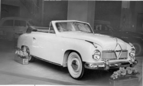 Borgward Hansa 1500 (1950) - als sportliches Zweisitzercabriolet - Genfer Autosalon 1950 (1950)
