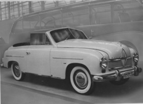 Borgward Hansa 1500 Langenthal (1950) - an die Form der Originallimousine angelehntes Cabriolet von Langenthal - Genfer Autosalon 1950 (1950)