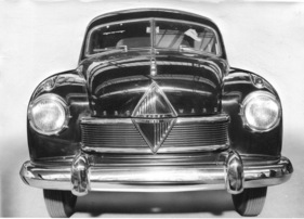 Borgward Hansa 1800 (1954) - vom deutschen Pionier der Pontonform, nun mit vollsynchronisiertem Vierganggetriebe - Genfer Automobilsalon 1954