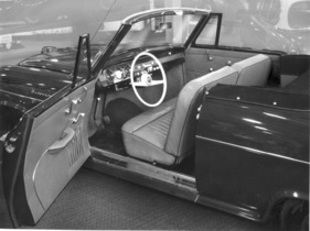 Borgward Isabella (1955) - als zweisitziges Cabriolet mit Notsitzen - Genfer Automobilsalon 1955