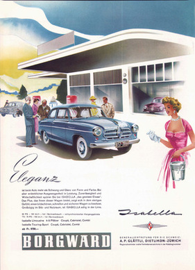Borgward Isabella (1956) - in der Werbung - Eleganz