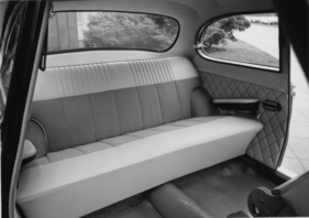 Borgward Isabella (1958) - Blick in den Heckbereich der Limousine