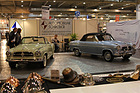Borgward Isabella (1961) - zwei hübsche Isabella-Cabrios auf dem Stand eines Restaurierungsbetriebes - an der Techno Classica Essen 2012