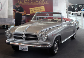 Borgward Isabella Cabriolet (1961) - vollständig neu aufgebaut für Euro 78'000 im Angebot - Retro Classics Stuttgart 2014