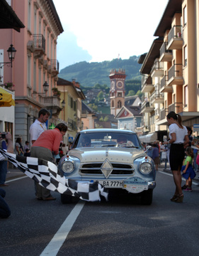Borgward Isabella Coupé (1958) - ADAC Trentino Classic 2013 - Oldtimer-Wanderung um den Autostadt-Pokal (1958)