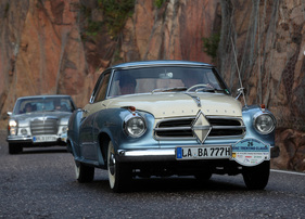 Borgward Isabella Coupé (1958) - ADAC Trentino Classic 2013 - Oldtimer-Wanderung um den Sonax-Pokal (1958)