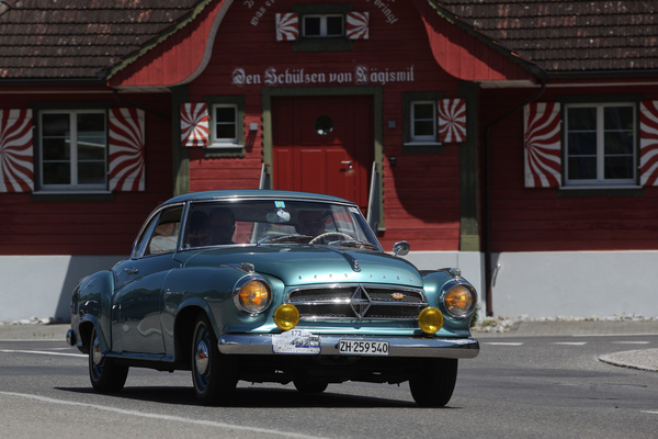 Borgward Isabella Coupé (1958) - bei den Passagierfahrten - Oldtimer in Obwalden (O-iO) 2019