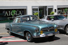 Borgward Isabella Coupé (1958) - gefällt in Sarnen - Oldtimer in Obwalden (O-iO) 2019 (1958)