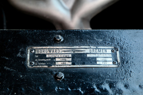 Borgward Isabella Coupé (1960) - Chassis-Plakette