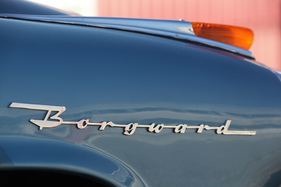 Borgward Isabella Coupé (1960) - Markenschriftzug und gut sichtbare Blinkerleuchten