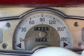 Borgward Isabella Coupé (1960) - machte damals viel Eindruck - Tacho bis 180 km/h