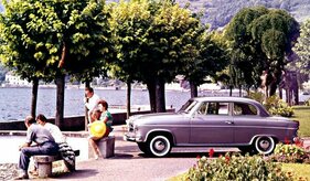 Borgward Isabella TS (1959) – Zeitgenössisches Werbefoto (1959)