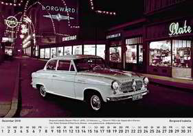 Bild Borgward-Kalender 2018 -Dezember mit Isabella