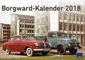 Borgward-Kalender 2018 - Titelseite Borgward-Kalender 2018 - Titelseite