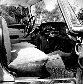 Borgward P 100 (1960) - Interieur der Oberklassenlimousine