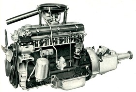 Borgward P 100 (1960) - der aus dem Hansa 2400 bereits bekannte Reihensechszylinder