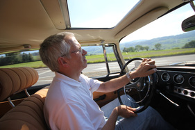 Borgward P 100 (1961) - dank Schiebedach auch Luft von oben