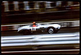 Borgward RS (1958) - Fritz Jüttner auf demselben RS 1974 beim Oldtimer Grand Prix auf dem Nürburgring