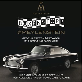 Boxenstopp @ Meylenstein - ungezwungenes Treffen von Classic-Car-Fahrern und Fans