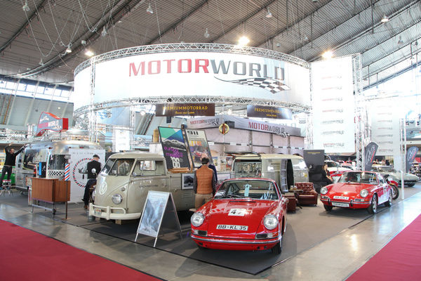 Boxermotoren auch auf dem Stand von Motor World - Retro Classics Stuttgart 2017