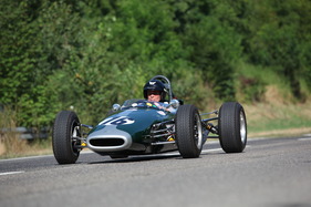 Brabham BT 16 Cosworth 1,5 Litre F1 (1965) - am Start am Solitude Revival 2013 in der Gruppe D - Grand Prix - Monoposti der Nachkriegszeit Brabham BT 16 Cosworth 1,5 Litre F1 (1965) - am Start am Solitude Revival 2013 in der Gruppe D - Grand Prix - Monoposti der Nachkriegszeit