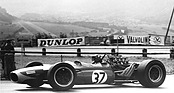 Bild: Brabham BT 20 Repco (1968) - Silvio Moser am Bergrennen Kerenzerberg von 1968