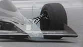Brabham BT 46B - das Pitot-Rohr zur Messung des Staudrucks unter dem Wagen; heute Standard