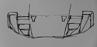 Bild: Brabham BT44 (1974) – Kühlerstudie