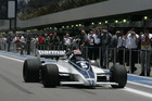 Brabham BT49 (1981) - Nelson Piquet dreht Demonstrationsrunden beim Grand Prix von Brasilien 2011