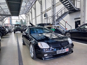 Brabus SLK V8 (1997) – Rückkehr in die Werkshallen in Bottrop