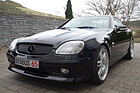 Brabus SLK V8 (1997) – Vervollständigt: Kühlergrill mit geschwärztem Stern