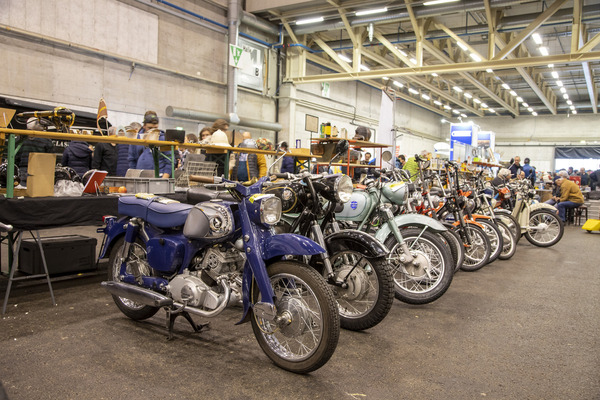 Image: Wide selection: There was no shortage of motorcycles in Fribourg - Swiss RetroMecanika 2023