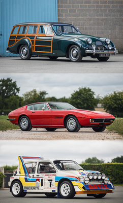 Sie blieben allerdings alle unverkauft - Alllard P2 Kombi, Maserati Ghibli und MG Metro 6R4