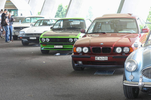 Breite Mischung jüngerer und älterer (Alltags-) Klassiker - Old Wheels Biel-Bienne 2025