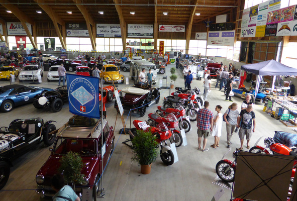 Breites Angebot - Oldtimer-Messe Laufen 2016