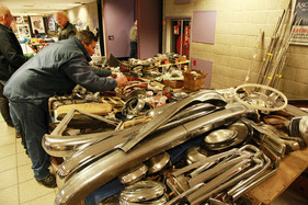 Bremen ist Borgward -die meisten Teile zu Modellen der vor fast 60 Jahren verstorbenen Bremer Automarke... (Bremen Classic Motorshow 2018)
