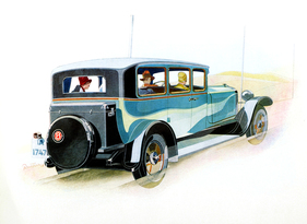 Brennabor Juwel 8 (1930) - Auch für grössere Familien gut geeignet.