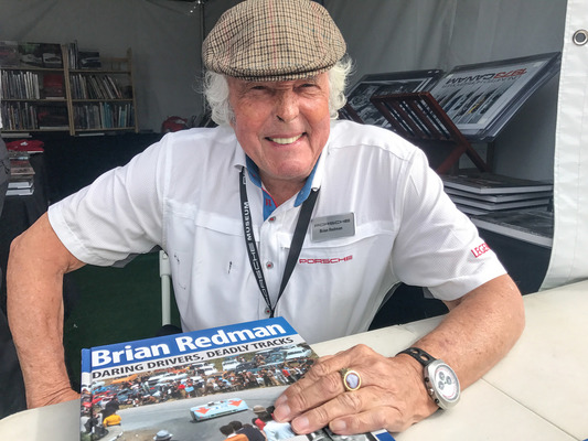 Bild Brian Redman - Porsche Rennsport Reunion 2018