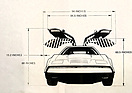 Bricklin SV 1 (1975) - Abmessungen