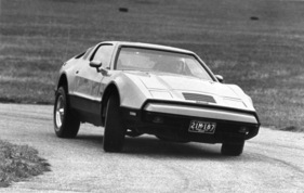 Bricklin SV-1 (1975) - In einer Rechtskurve