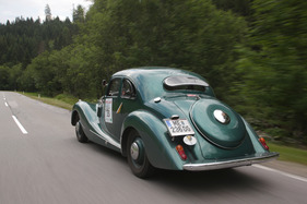 Bristol 400 (1950) an der Ennstal-Classic 2013