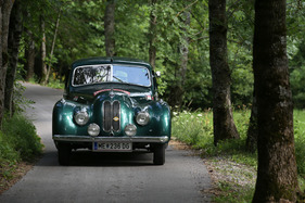 Bristol 400 (1950) an der Ennstal-Classic 2013