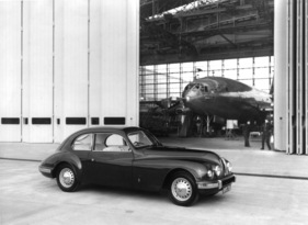 Bristol 401 (1950) - fotografiert vor der Brabazon Fabrik in Filton